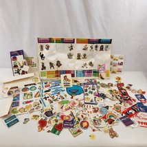 Vintage Sticker Lot 80s 90s Scratch Sniff Puffy Ghostbusters Goosebumps Dennison - £69.38 GBP