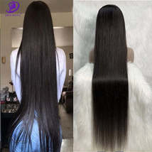 40 44 48 Inch Human Hair Wig Straight 13x4 Lace Front Human Hair Wig Fro... - $74.00+