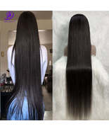 40 44 48 Inch Human Hair Wig Straight 13x4 Lace Front Human Hair Wig Fro... - £58.14 GBP+