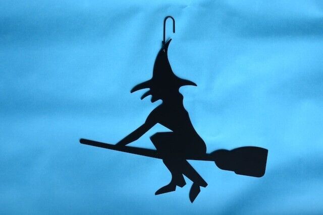 Halloween Witches Hanging Decoration Made in USA