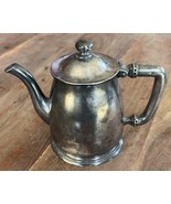 Wallace Silver Hard Soldered Hotel Tea Coffee Pot - 16 Oz Farmhouse Decor - €19,85 EUR