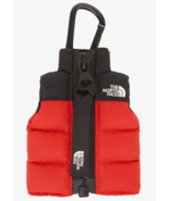 The North Face Nuptse Vest Keyring Bag Keychain Accessory Red NWT NA5AR03C - $46.43