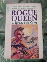 L. Sprague de Camp ROGUE QUEEN 1965 Ace Science Fiction Vintage Paperback - £4.75 GBP