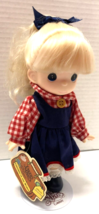 Precious Moments Children of the World ALLISON AMERICA 9&quot; Vintage Doll w... - £19.75 GBP