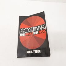 Programming the Apple II in BASIC | Paul Tebbe | Vintage Apple II Book - $22.49