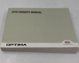 2016 Kia Optima Owners Manual Handbook OEM L02B05084 - £7.77 GBP