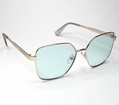 Converse Polished Gold-Tone Metal Sunglasses w/ Aqua Tint - H095 Gold 58... - $17.04