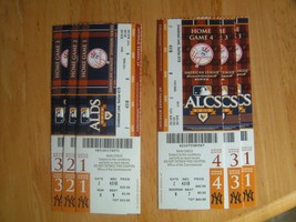 2010 N Y Yankees  ALDS Games 1, 2, or 3 &amp; ALCS 1, 3 or 4 Ticket Stubs $4.99 Each - $4.94