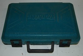 Vintage Plastic Makita Tool Storage Box Drill? Blue Black Handle - £15.95 GBP