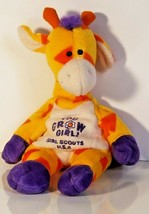 Girl Scouts 2000 Mery Meyer Girl Scout Plush Giraffe You Grow Girl Usa Animal - $12.86