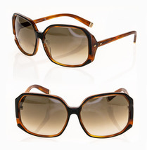 DsQuared2 Oversized Geometric Retro Brown Black Sunglasses DS0052 0052 Dsquared - £116.06 GBP