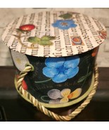 The Vatican Library Collection Small Nesting  Box, Mini Hat Box 5in. x 3in. - $10.79