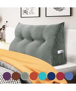 WOWMAX Headboard Pillow Bed Wedge Pillow for Headboard Bolster Pillow fo... - $2,028.38 MXN+
