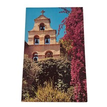 Postcard The Bell Tower Of The Mission San Diego de Alcala San Diego CA Chrome - £5.57 GBP