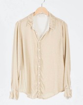 Cp Shades women's romy button up velvet shirt size XS - $299.43 CAD