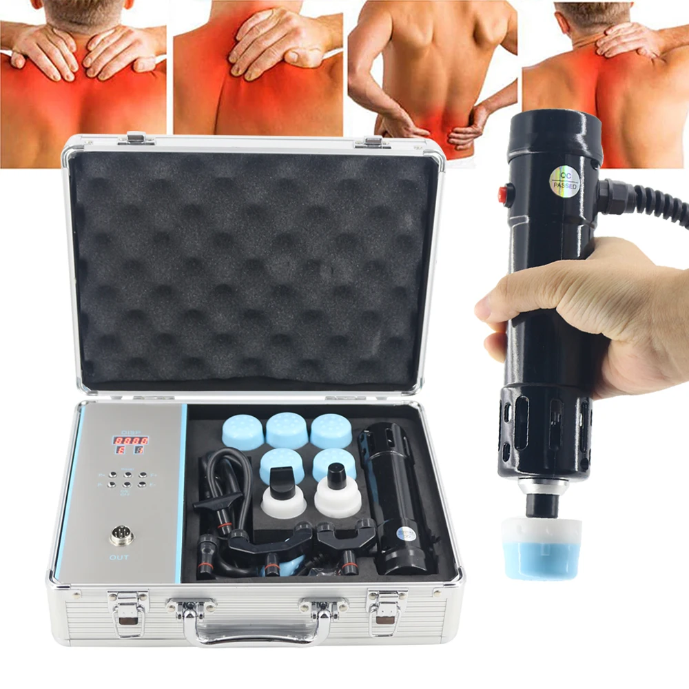  therapy machine 2 in 1 chiropractic gun health care shock wave device body pain relief thumb200