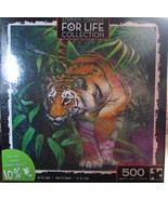 Master Jigsaw 500 Puzzle Piece Stephen Fishwick For Life Collection TIGE... - £21.24 GBP