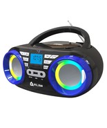 KLIM B3 Portable CD Player + FM Radio, CD, MP3, Bluetooth, AUX, USB, RGB... - £72.58 GBP