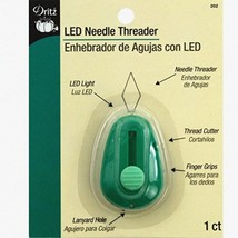 GlowThread Pro: LED Needle Threader &amp; Cutter - Green - $34.60