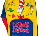 Dr. Suess And His Friends Kids Backpack Grade School Bag Cat In The Hat ... - £6.44 GBP