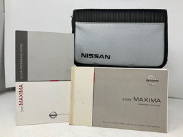 2006 Nissan Maxima Owners Manual Handbook Set with Case OEM L04B54007 - £17.61 GBP