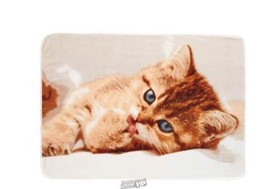 Shavel 60"x80" High-Pile Throw Kitten - £14.93 GBP