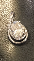 1.51 Carat Weight Lab Grown Diamond set in 14kt white gold with natural diamonds - £1,473.51 GBP