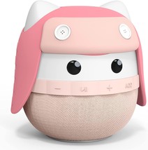 Kids Bluetooth Speaker, ASIMOM Rhyme Portable Cute Speaker for Teens,, Pink 02 - £41.55 GBP