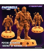3D Printed Papsikels Cyberpunk Sci-Fi Psycho Nethunter Gestalt Of Nirvan... - $142.30 MXN+