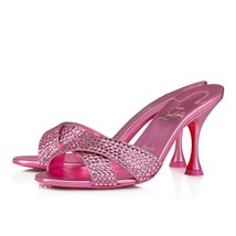 Christian Louboutin Mariza Is Back Slide Sandals Shoes EU 41 / US 11 MSRP $1495 - £526.02 GBP