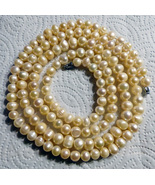 Free Ship: Beautiful 43&quot; Chinese Freshwater Cultured Pearls - £39.15 GBP
