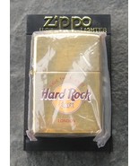 Hard Rock Cafe LONDON, England Zippo Lighter 1998 Polished Brass - $634.87 MXN