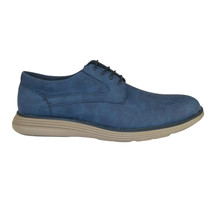 Men's Adolfo Shoes Soft Comfortable Dress Casual Light Weight Lace Up 3240 Navy image 8