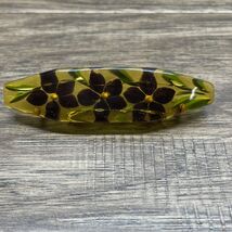 Vintage Handmade Floral Resin Brooch Pin Estate Jewelry Find KG - €8,44 EUR
