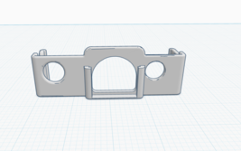 Spectra Filter Holder Compatible with Polaroid SX70 made out of Abs White - $310.50 MXN