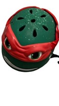Teenage Mutant Ninja Turtles 2014 Raphael Kids Bike Helmet Size Small 50-54cm - £21.76 GBP