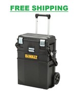 NEW DeWALT Black Utility Rolling Portable Toolbox Cart Chest Tool-Storag... - £154.64 GBP