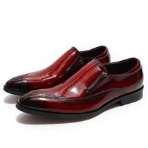 HANDMADE LUXURY MEN DRESS SHOES PATENT LEATHER CASUAL LOAFERS SHINY BLAC... - £127.59 GBP