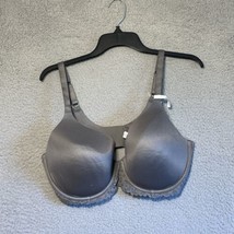 Aerie Wired Padded Bra Real Sunnie Demi Charcoal Gray Size 40DDD NWT - £16.38 GBP