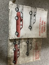 1968 Ford Cortina Service Atelier Réparation Manuel OEM Set Avec Supplément - $69.94