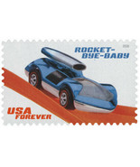 2018 50c Hot Wheels, Rocket-Bye-Baby (1971) Scott 5322 Mint F/VF NH - $50.78 MXN