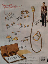 1952 Esquire Advertisements SWANK Accessories WEMBLEY Ties - £8.49 GBP