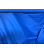 POPLIN SHEETING POLYCOTTON FABRIC SOLID ROYAL BLUE MED WEIGHT 6 OZS. BY ... - £1.56 GBP
