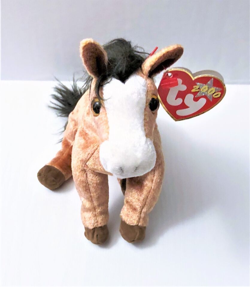 Primary image for TY Beanie Baby Oats the Brown Horse 7 inches DOB 7/5/2000