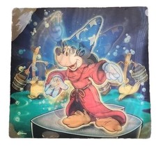 Disney Fantasia Mickey Mouse Mouse Pad Holographic Vintage Large  - $5.81