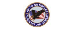 4&quot; air force a-a missiles dominant air combat bumper sticker decal usa made - £21.17 GBP