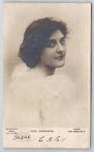 Mary Mannering Edwardian American English Stage Actress Real Photo Postc... - £10.23 GBP