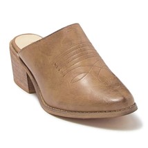 Wanted Womens 8 M Natural Brown Lila Clog Western Style Heels NIB XL2 - £14.64 GBP