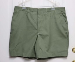 New Sz 40 Windham Pointe Mens Olive Green Cotton Poly Casual Shorts Inse... - £12.56 GBP