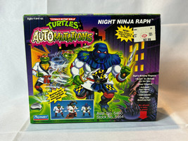 1993 Playmates Toys TMNT Automutations NIGHT NINJA RAPH Figure Factory S... - £62.24 GBP